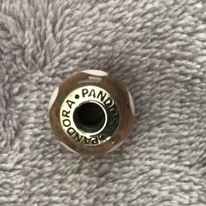 Pandora S925 ALE Pink Heart Spacer Charm